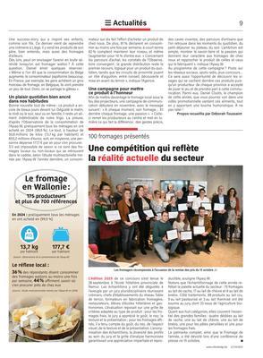 Le Calendrozde la Fromageriedu Gros Chêne, élu fromage de l’année!