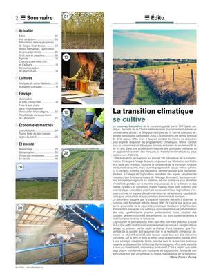 La transition climatique se cultive