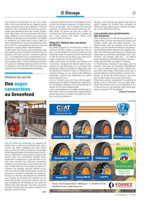 Des auges connectées au Greenfeed