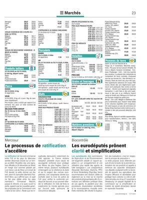 Les eurodéputés prônent clarté et simplification