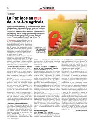 La Pac face au mur de la relève agricole