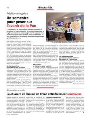 Un semestre pour peser sur l’avenir de la Pac